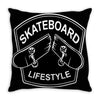 skateboard Throw Pillow