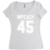 impeach 45 Women's Triblend Scoop T-shirt