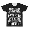 My Grandma Totally Most Favorite History Forever All Over Men's T-shirt