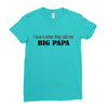big papa Ladies Fitted T-Shirt