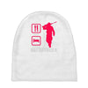 eat sleep battlefield Baby Beanies