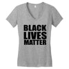 black lives Women's V-Neck T-Shirt