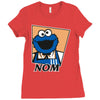 nom Ladies Fitted T-Shirt