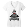 I Am Bulldog Actually In A Very Commited Relationship Women's V-Neck T-Shirt