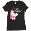santa define naughty Ladies Fitted T-Shirt