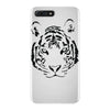 white tiger black print iPhone 7 Plus Case