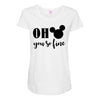 OH You Are so Fine Maternity Scoop Neck T-shirt