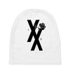 mgk t xx shirt flower black rose Baby Beanies