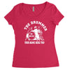 drummer Women's Triblend Scoop T-shirt