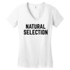 NATURAL SELECTION Women's V-Neck T-Shirt