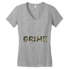 uk grime Women's V-Neck T-Shirt