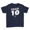 team 10  silver Youth Tee