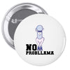 no probllama Pin-back button