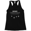 merry christmas and happy new year Racerback Tank