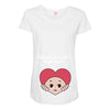 Mommy, Let's Go to Yoga Class! Maternity Scoop Neck T-shirt