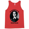 on wednesdays we wear black Tank Top