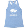 retro hippo cartoon anime classic Racerback Tank