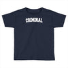 criminal biker rap Toddler T-shirt