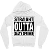 straight outta salty springs Zipper Hoodie