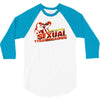 sexual tyrannosaurus 3/4 Sleeve Shirt