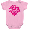 love (3) Baby Onesie