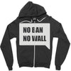 no ban no wall Zipper Hoodie