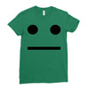 huh (2) Ladies Fitted T-Shirt