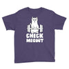 gym cat workout Youth Tee