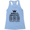 F Chord Dad Funny Guitar Racerback Tank