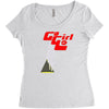 go girll Women's Triblend Scoop T-shirt