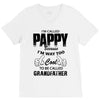 I'm Called Pappy  Because  I'm Way Too Cool To Be Called Grandfather V-Neck Tee