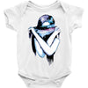 galaxy girl Baby Onesie