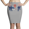 map marker death Pencil Skirts