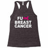 fuck breast cancer Racerback Tank