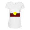 australian aboriginal Maternity Scoop Neck T-shirt