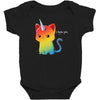 the magical kittencorn Baby Bodysuit