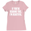 i'm beautiful Ladies Fitted T-Shirt