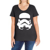 storm trooper Ladies Curvy T-Shirt