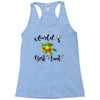 world's best aunt Racerback Tank