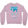blur milk coffee and tv rock music band Crewneck Sweatshirt