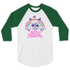 heavy meowtal 3/4 Sleeve Shirt