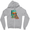 microwave Zipper Hoodie