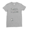 Muggle On Board Airforce Ladies Fitted T-Shirt