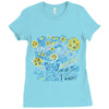 chocolatey night Ladies Fitted T-Shirt