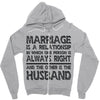 marriage is a relationship in (2) Zipper Hoodie