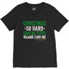 christmas so hard santas elves wanna find me V-Neck Tee