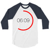 time check 3/4 Sleeve Shirt