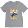 I'm A Nice Biker Grandpa So If I'm An Asshole To You You Need To Ask Y V-Neck Tee