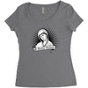 st Women's Triblend Scoop T-shirt