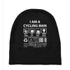 I Am A Cycling Man white letter Baby Beanies